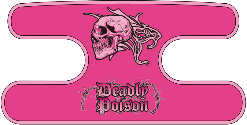 ハンドラップ Deadly Poison ピンク